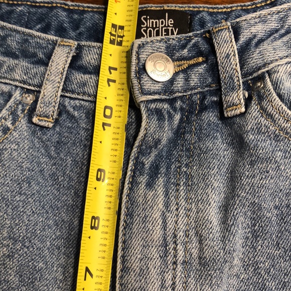 Simple Society Destroyed High Waisted Jeans - Picture 12 of 15